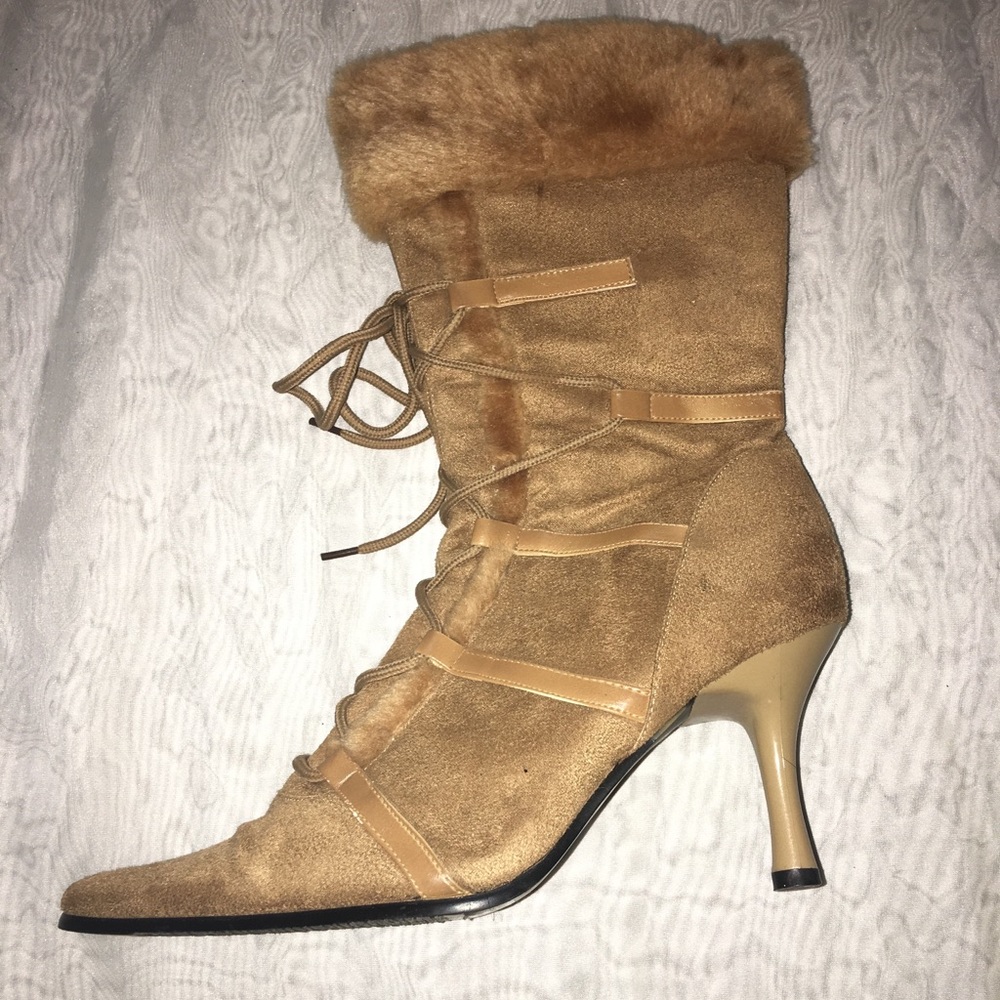 Top Moda Boots Suede size 7.5